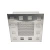 Liquid trough air outlet, clean room air purification equipment, stainless steel thickened plate workshop high-efficiency air supply outlet (复制) (复制)